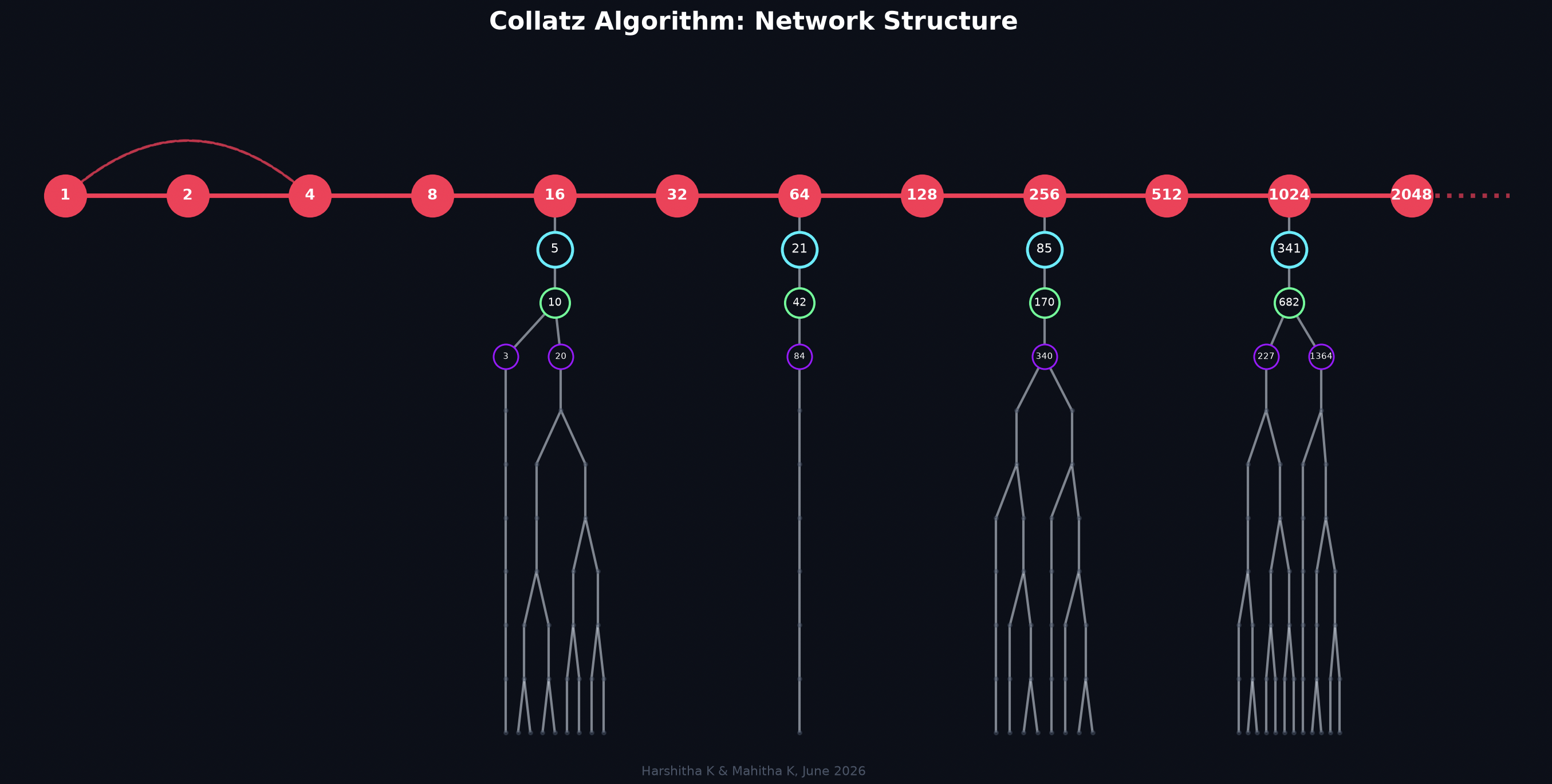Figure 1: The Collatz Conjecture Branch